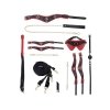 Milan Collection - Kit with Bag - Black/Red